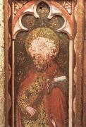 unknow artist Painted screen of St Paul oil on canvas